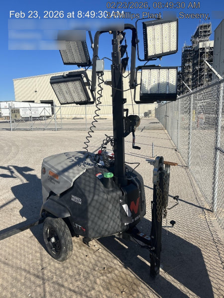 2024 Wacker Neuson LTT4 Diesel, Kohler KDW702, Deep Sea Controller, Auto Start, LED 320W, Bypass Outlet, T3