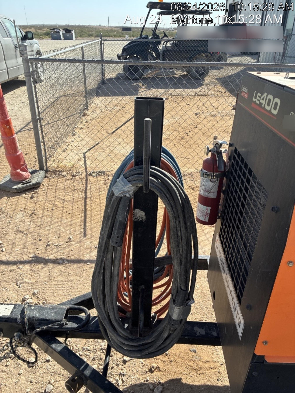 2022 Lincoln Electric LE400 Kubota V1505, Trlr, Cable Rack, Light Kit, ES Decals, T3