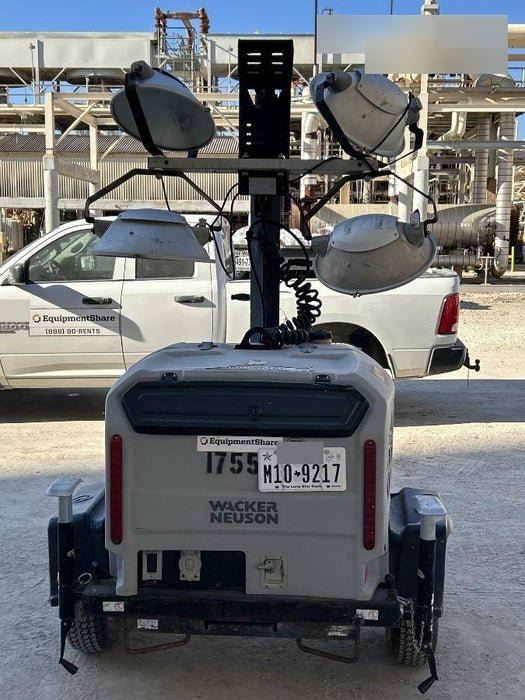 Wacker Neuson LTV6K-MH Wacker Neuson LTV6K Mobile Light Tower w/Fuel Level Sensor Installed