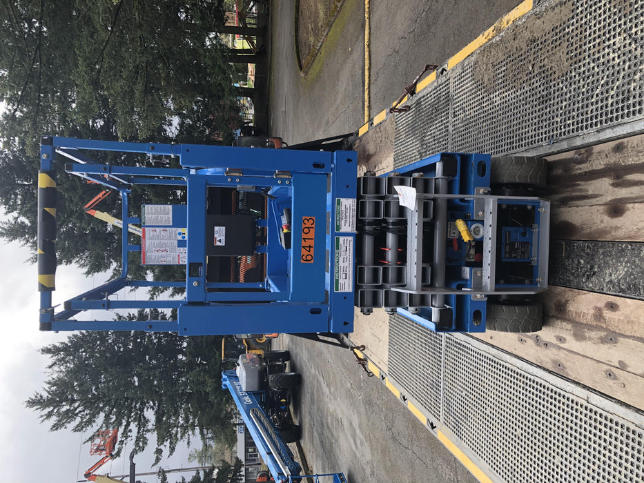 2020 Genie GS-1930 Solid Non Marking Tires, Beacon, Folding rails with half height swing gate, 800W Inverter