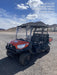 2022 Kubota RTV-X1140W-H Plastic Canopy, Windshield Acrylic Clear, LED Strobe Light, Wire Harness Kit, Back up Alarm