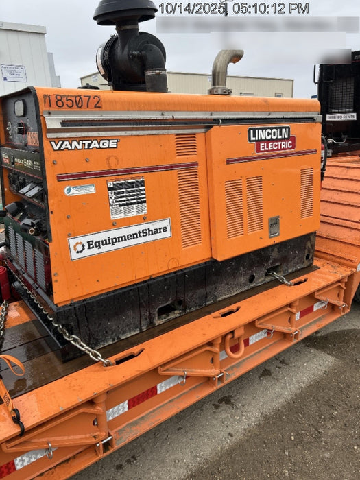 2021 Lincoln Electric Vantage 549X Ready Pak 3, ORANGE (includes trailer, cable rack, fender light kit)