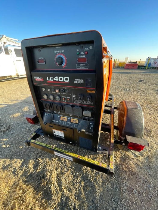 2022 Lincoln Electric LE400 Kubota V1505, Trlr, Cable Rack, Light Kit, ES Decals, T3