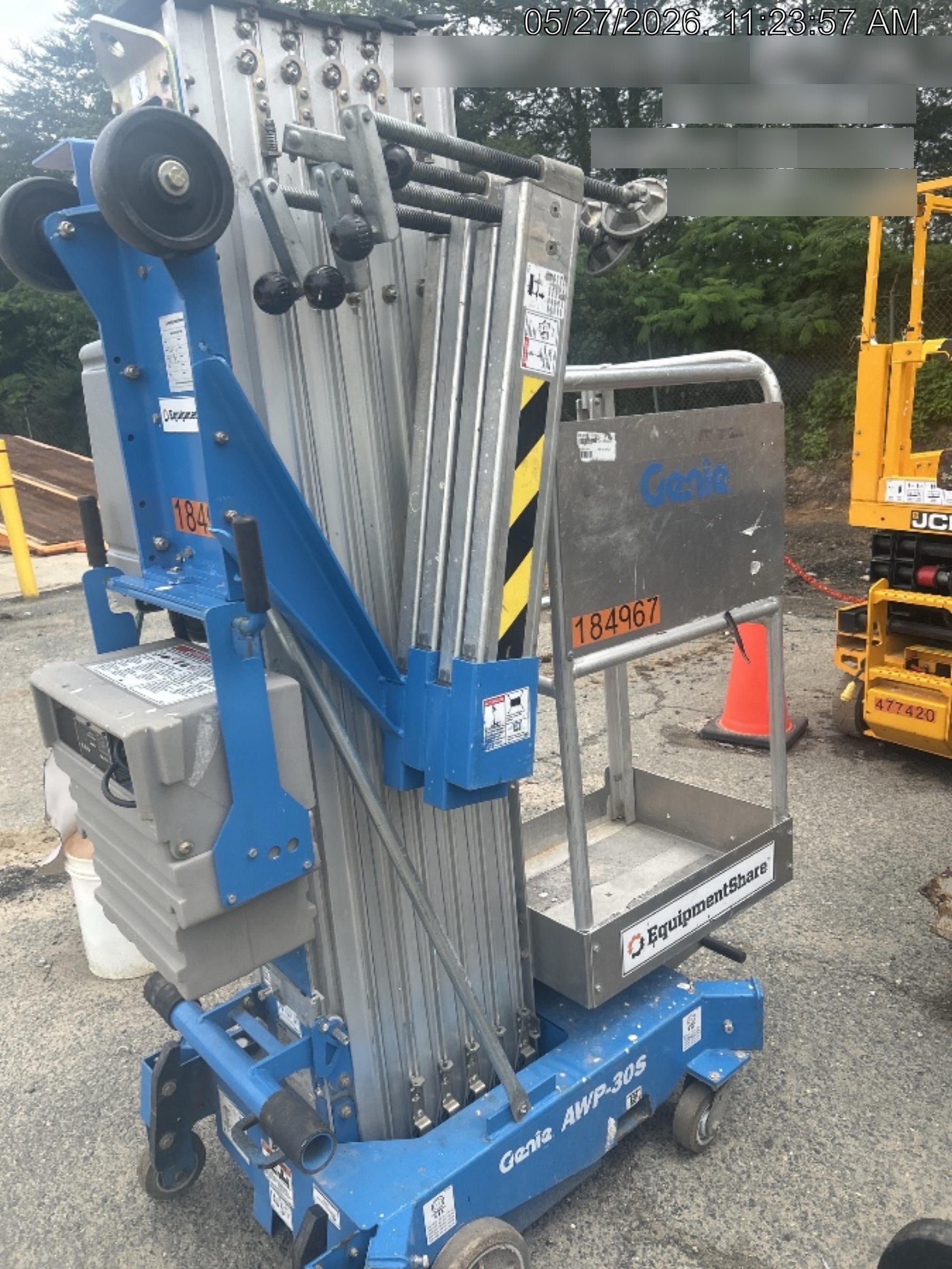 2021 GENIE AWP-30S DC