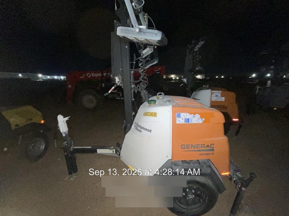 2024 Generac MLT2 Diesel, Flex Switch 120V Input, Powerzone Controller, 
(4) 320W LED Lights, 4kW Generator, 39.9 Gal Fuel Tank, 2" Ball, T3