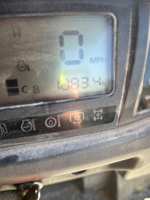 2022 Kubota RTV-X1140W-H Plastic Canopy, Windshield Acrylic Clear, LED Strobe Light, Wire Harness Kit, Back up Alarm