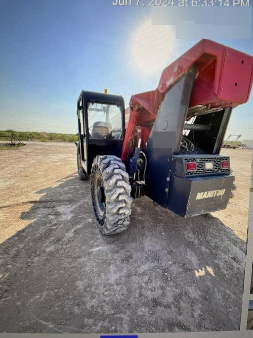 2018 Manitou 12042 Manitou MTA 12042 w/Open ROPS, Work Lights/Strobe, Aux Hyd, Solid Tires, Lift Hook, 66" Carriage, 72" Forks, Outriggers