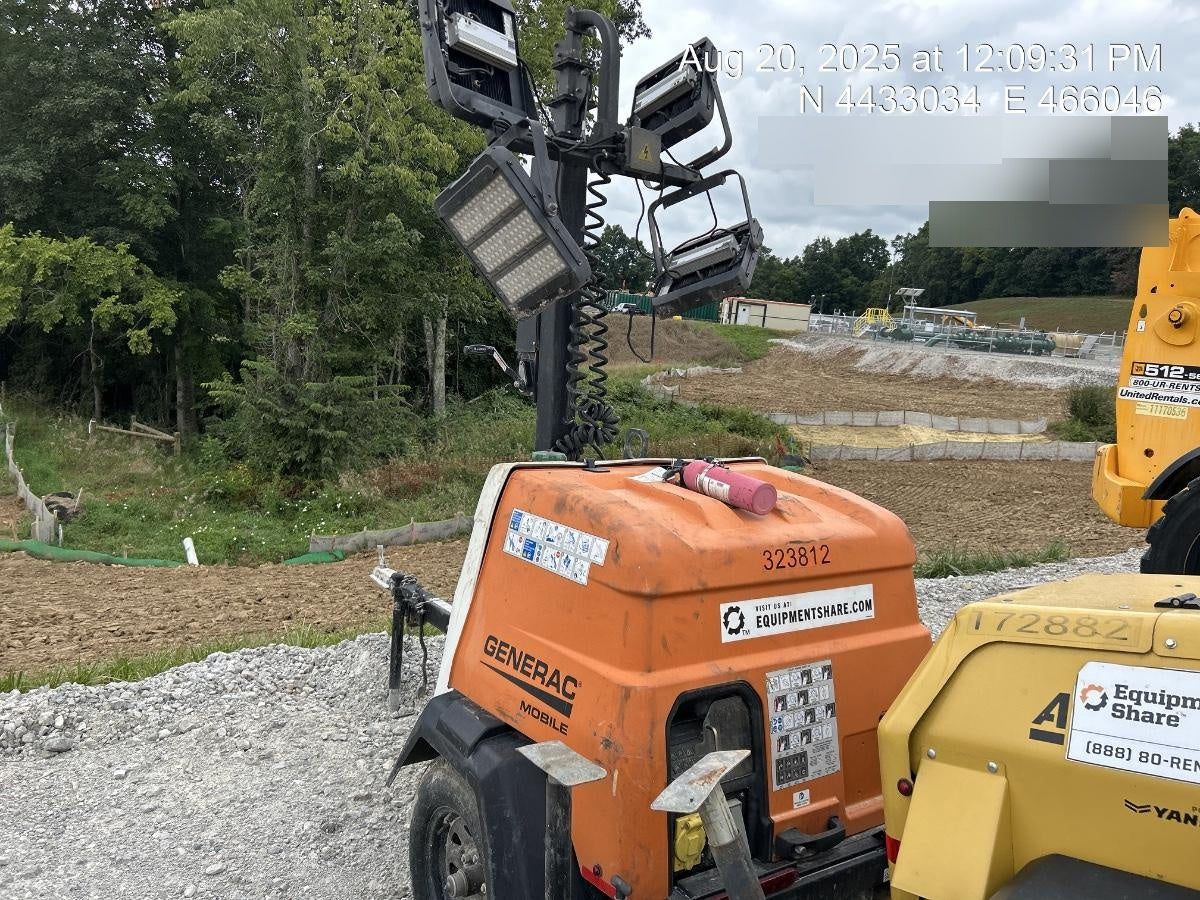 2023 Generac MLT2 Diesel, Flex Switch 120V Input, Powerzone Controller, (4) 320W LED Lights, 4kW Generator, 39.9 Gal Fuel Tank, 2" Ball, T3