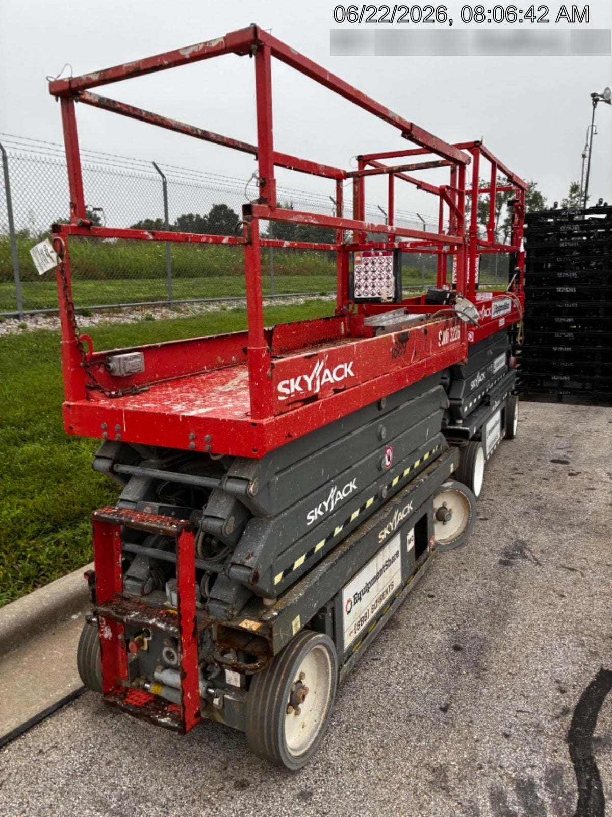 2016 Skyjack SJIII-3226 26' Electric Scissor Lift