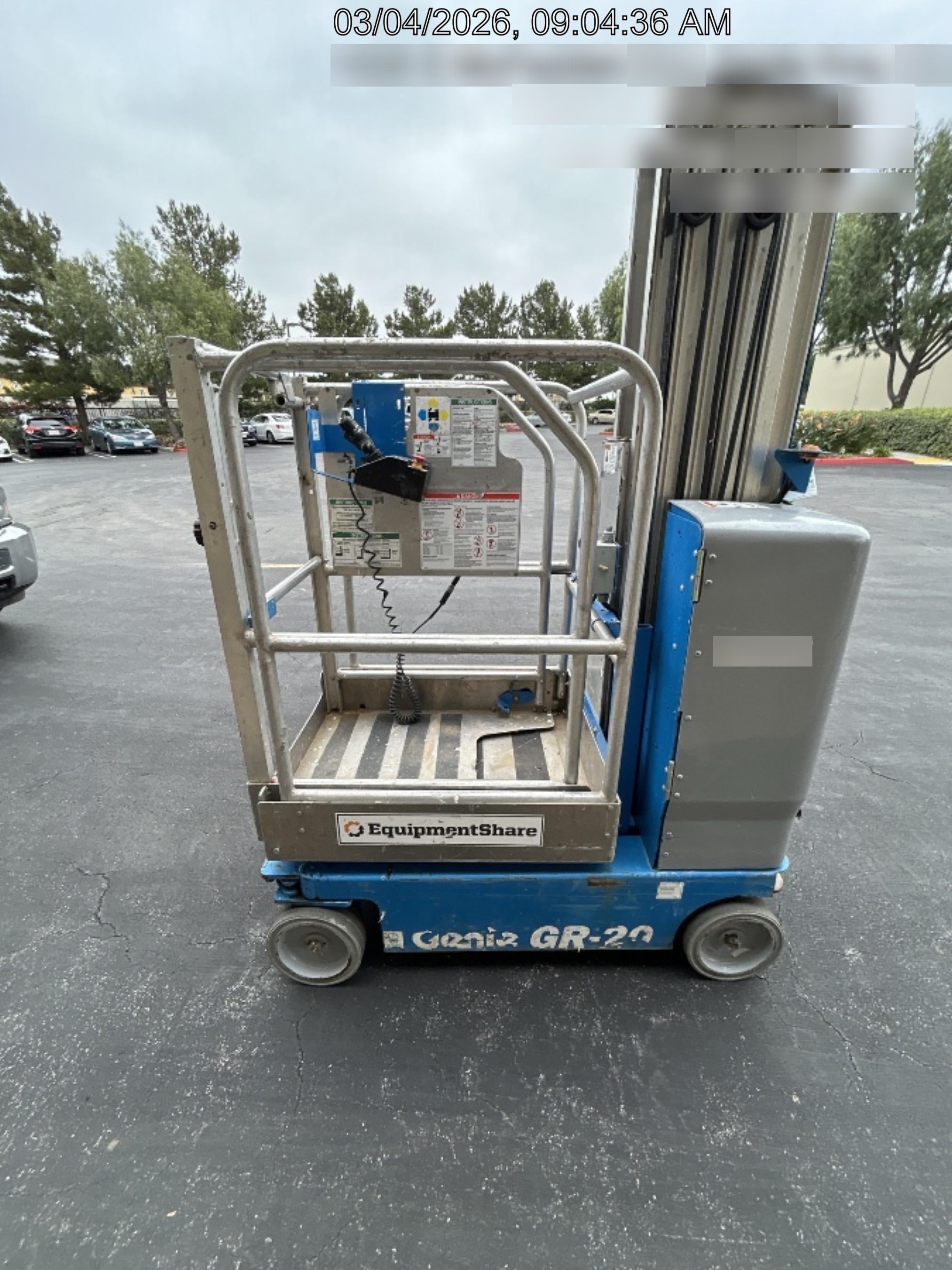 2019 GENIE GR-20