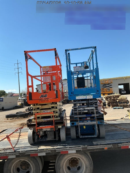 2020 Genie GS-1930 Solid Non Marking Tires, Beacon, Folding rails with half height swing gate