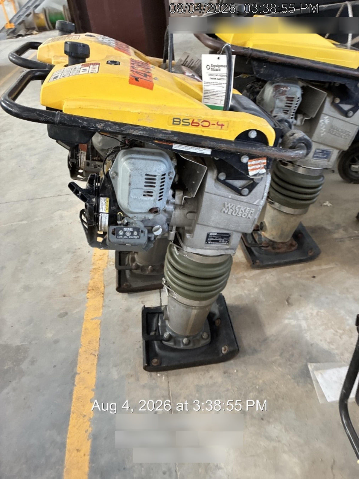 2021 WACKER NEUSON BS60-4As