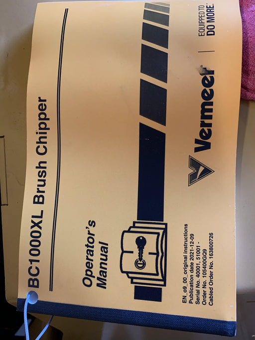 2022 VERMEER BC1000XL Diesel