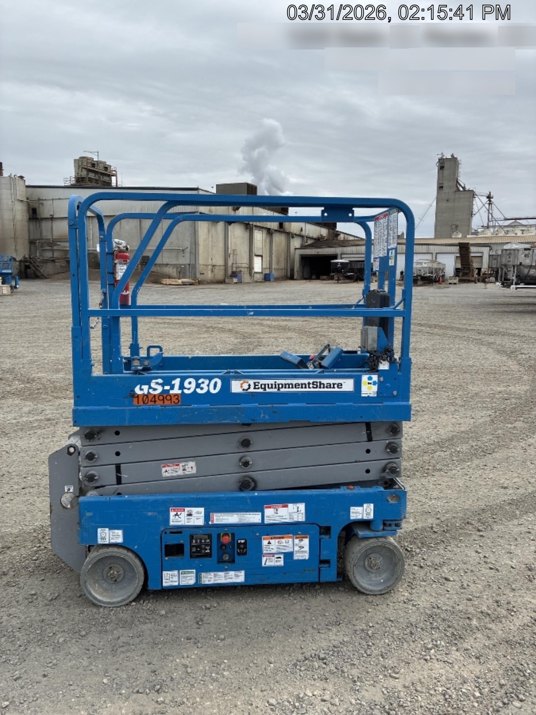 2020 Genie GS-1930 Standard Machine, 800W Inverter