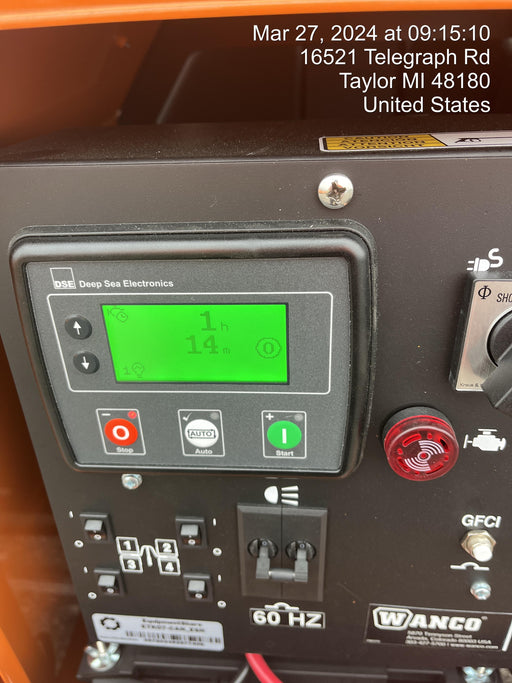 2024 Wanco WLTT-4MM4K Diesel, Deep Sea Controller, Shore Power Plug, Auto Start, (4) 350W LED Floodlights, 4kW Generator, 60 Gal Fuel Tank, 2" Ball, T3