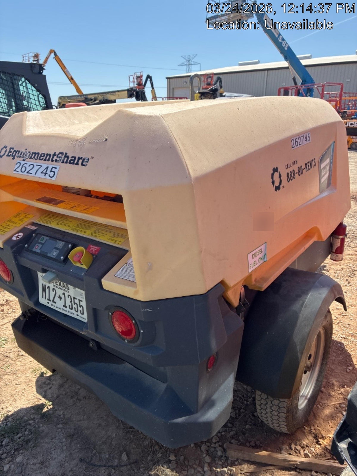 2022 ATLAS COPCO XAS188 CWK