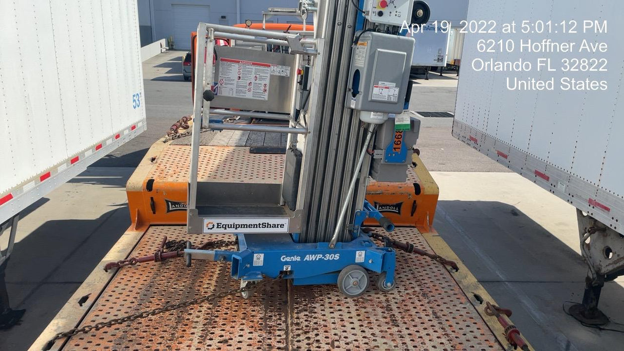 2021 GENIE AWP-30S DC
