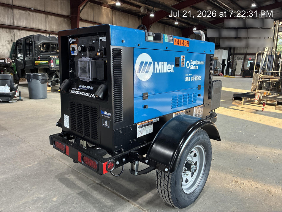 2026 MILLER ELECTRIC BIG BLUE 400