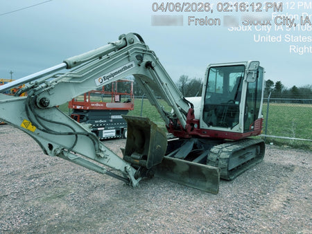 2019 Takeuchi TB290 Cab/Heat/AC Rubber tracks, Dozer blade, Travel alarm, Auxiliary hydraulics Manual QC, Hydraulic thumb, 18", 24", and 36" Buckets