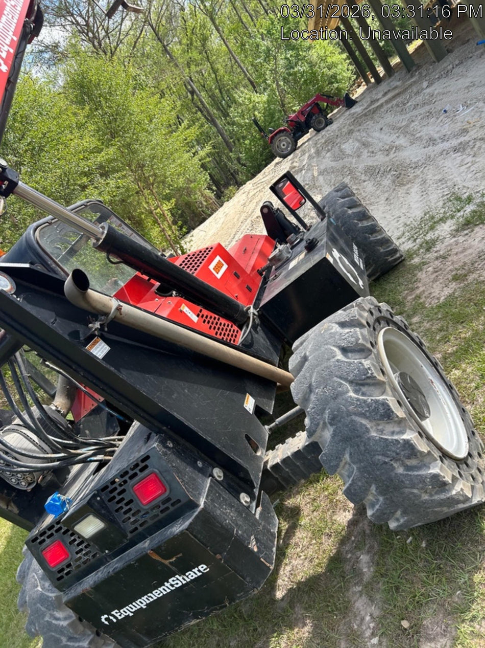 2019 Manitou MTA6034 Canopy, LED Work Lights, Solid Tires, Beacon, Auxiliary Hydraulics 48" Carriage and 48" Forks