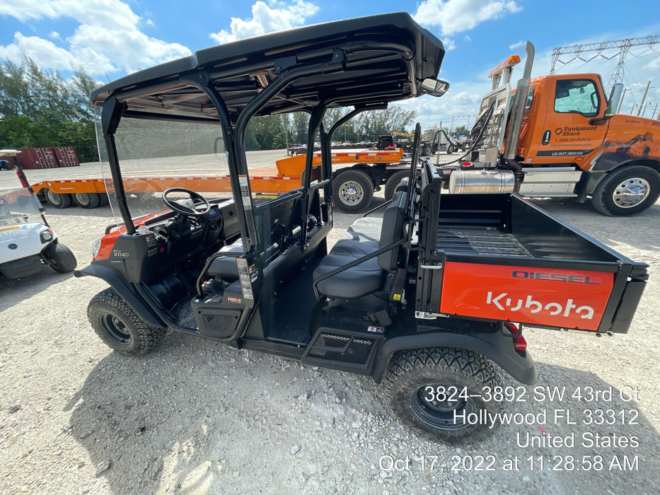 2022 KUBOTA RTV-X1140W-H (Canopy)