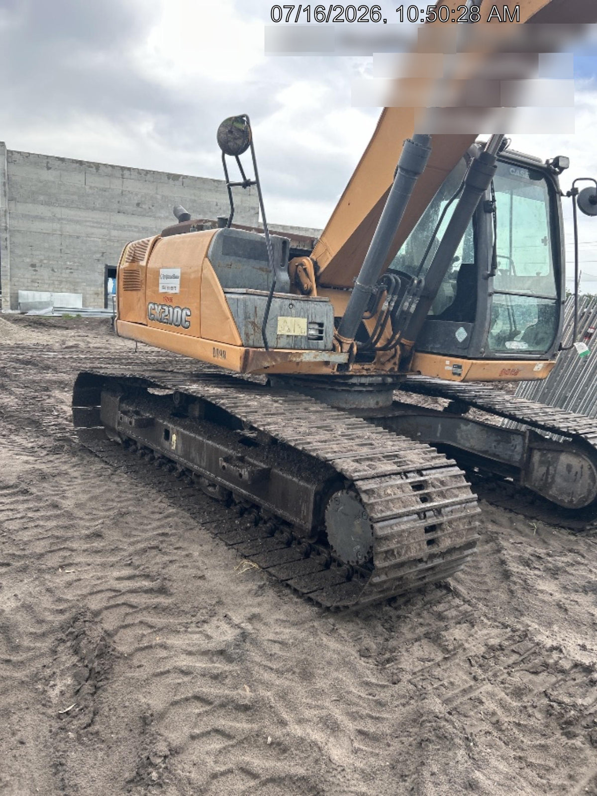 2015 CASE CX210C