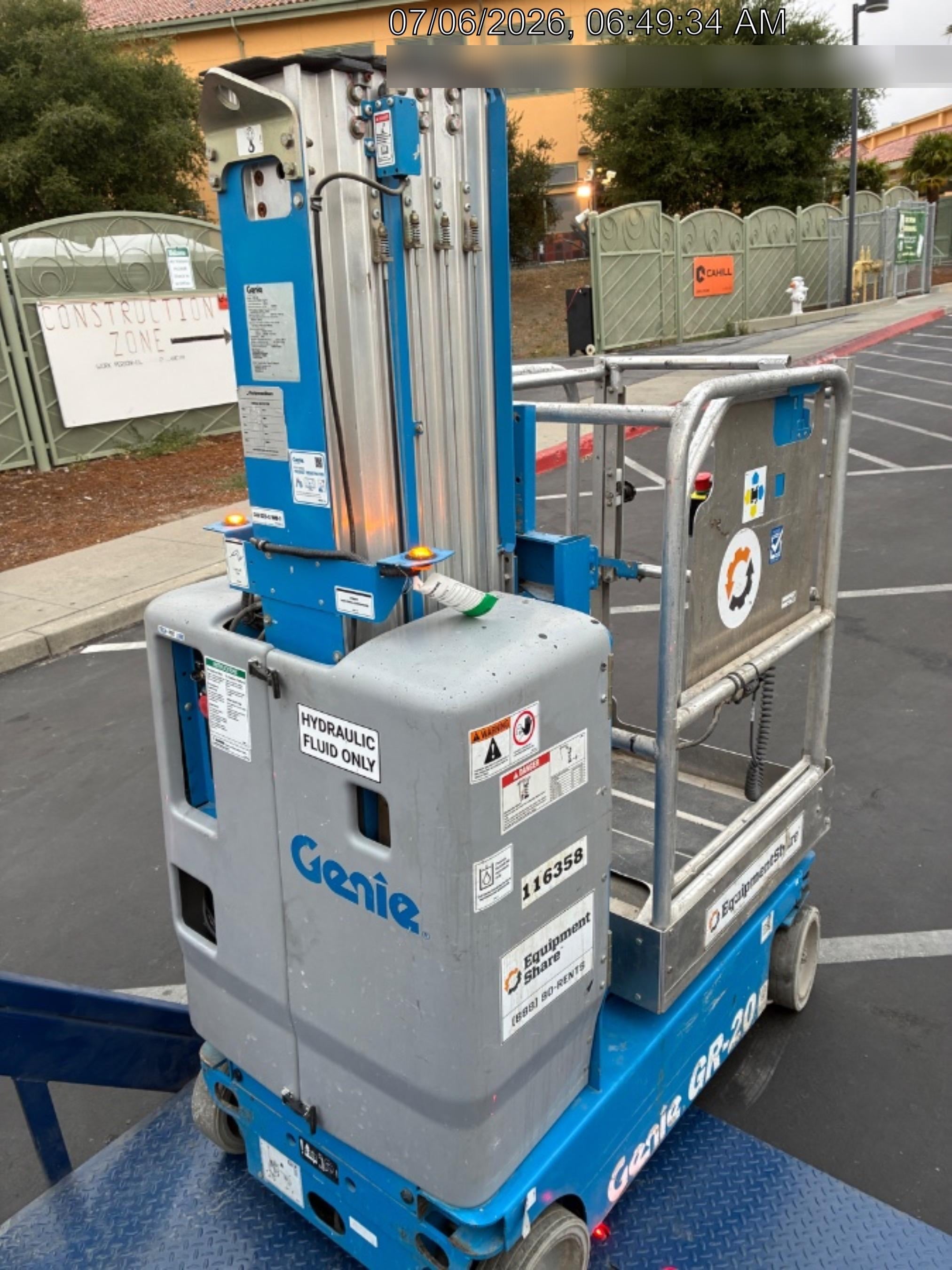 2020 GENIE GR-20