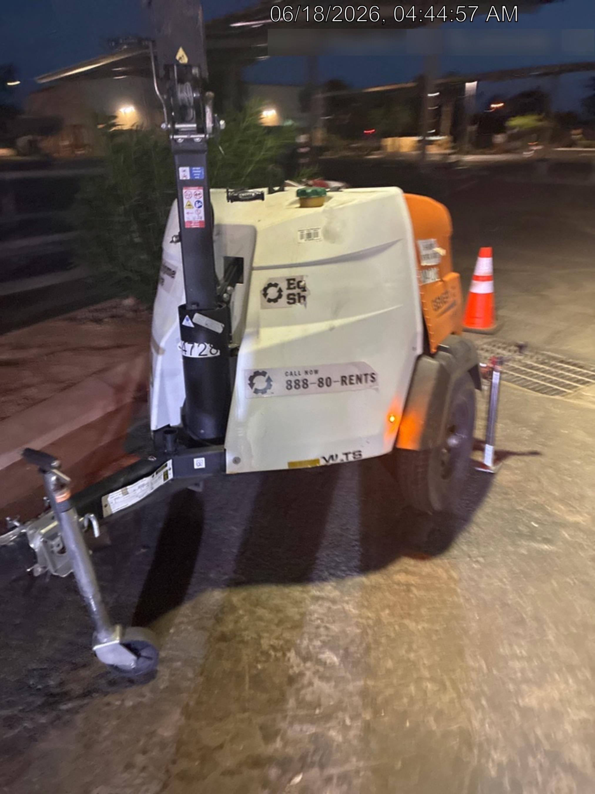 2023 Generac MLT2 Diesel, Flex Switch 120V Input, Powerzone Controller, (4) 320W LED Lights, 4kW Generator, 39.9 Gal Fuel Tank, 2" Ball, T3