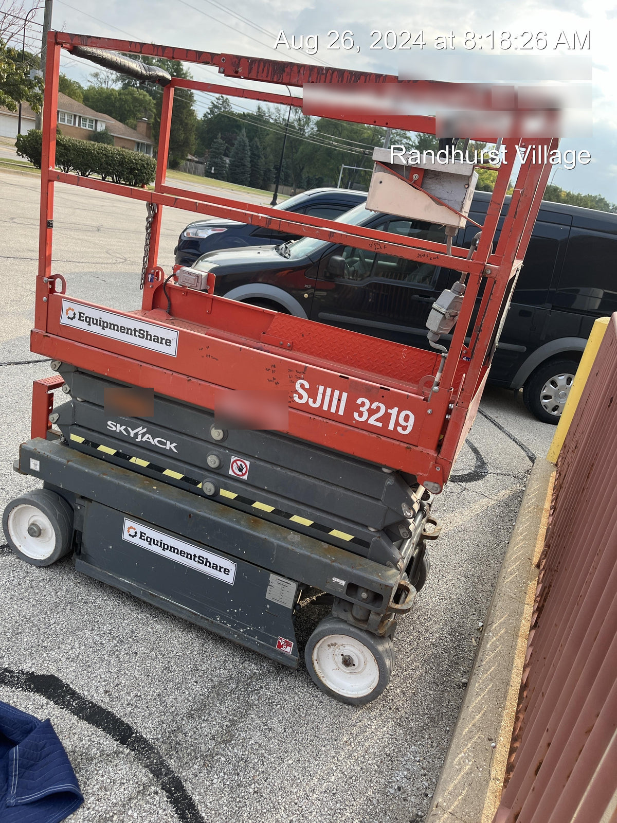 2019 Skyjack SJIII-3219 Standard Options, Trojan Batteries