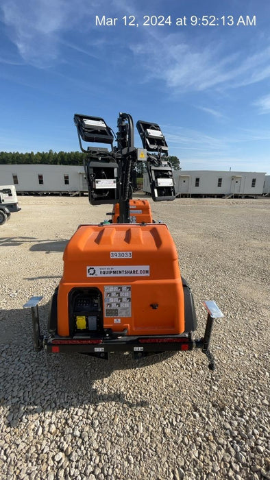 2024 Generac MLT2 Diesel, Flex Switch 120V Input, Powerzone Controller, 
(4) 320W LED Lights, 4kW Generator, 39.9 Gal Fuel Tank, 2" Ball, T3