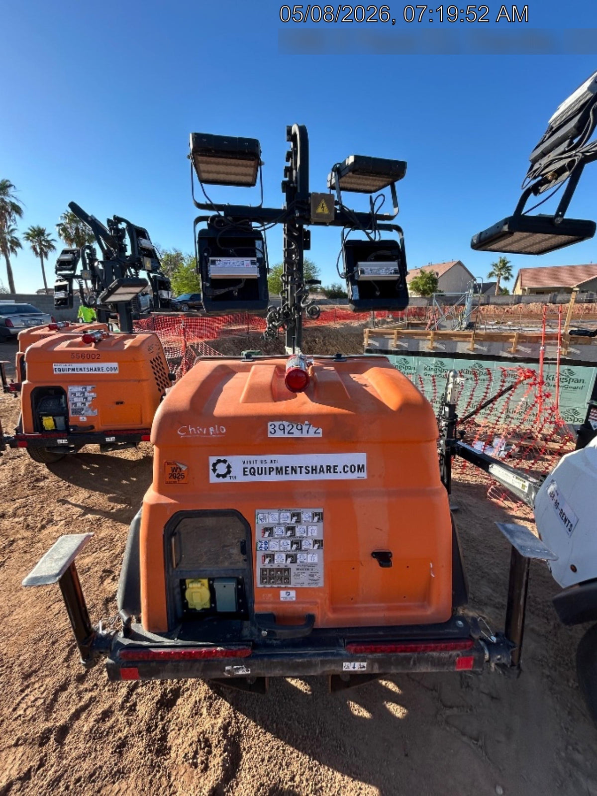 2024 Generac MLT2 Diesel, Flex Switch 120V Input, Powerzone Controller, 
(4) 320W LED Lights, 4kW Generator, 39.9 Gal Fuel Tank, 2" Ball, T3