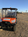 2021 Kubota RTV-X1140W-H Plastic Canopy, Windshield Acrylic Clear, LED Strobe Light, Wire Harness Kit, Back up Alarm