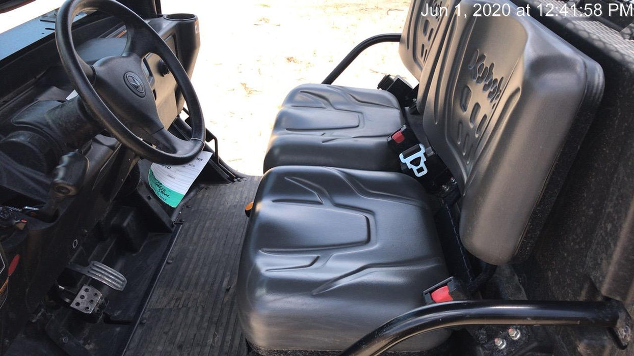 2019 Kubota RTV-X900G-H - 2 Passenger 4wd Utility Cart, LED Strobe, Windshield Tempered Glass, Plastic Canopy, Backup Alarm