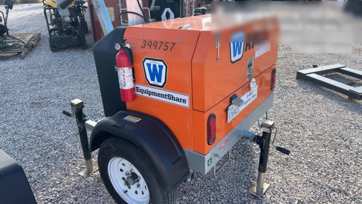 2024 Wanco WLTT-4MM4K Diesel, Deep Sea Controller, Shore Power Plug, Auto Start, (4) 350W LED Floodlights, 4kW Generator, 60 Gal Fuel Tank, 2" Ball, T3