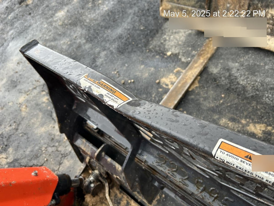 2022 PALADIN 48" Pallet Forks - Paladin