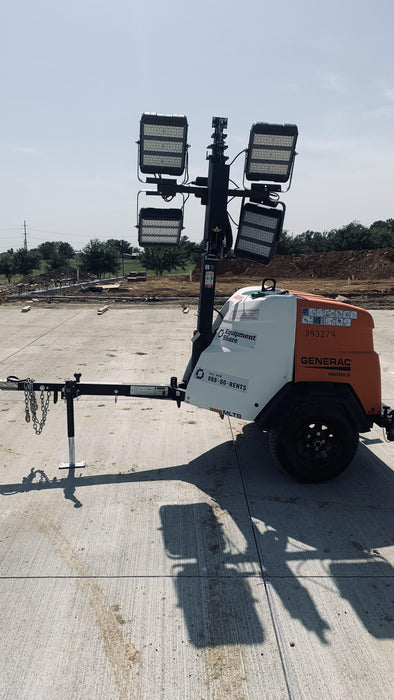 2024 Generac MLT2 Diesel, Flex Switch 120V Input, Powerzone Controller, 
(4) 320W LED Lights, 4kW Generator, 39.9 Gal Fuel Tank, 2" Ball, T3