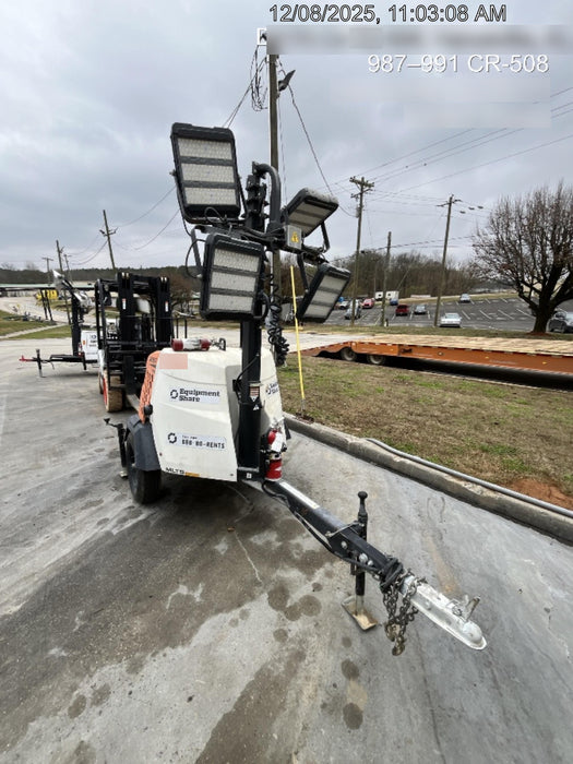 2023 Generac MLT2 Diesel, Flex Switch 120V Input, Powerzone Controller, 
(4) 320W LED Lights, 4kW Generator, 39.9 Gal Fuel Tank, 2" Ball, T3