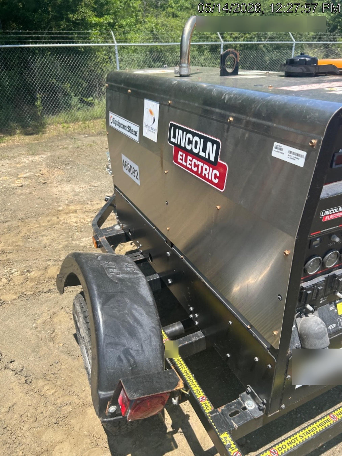 2024 Lincoln Electric LE400 Kubota V1505, Trlr, Cable Rack, Light Kit, ES Decals, T3