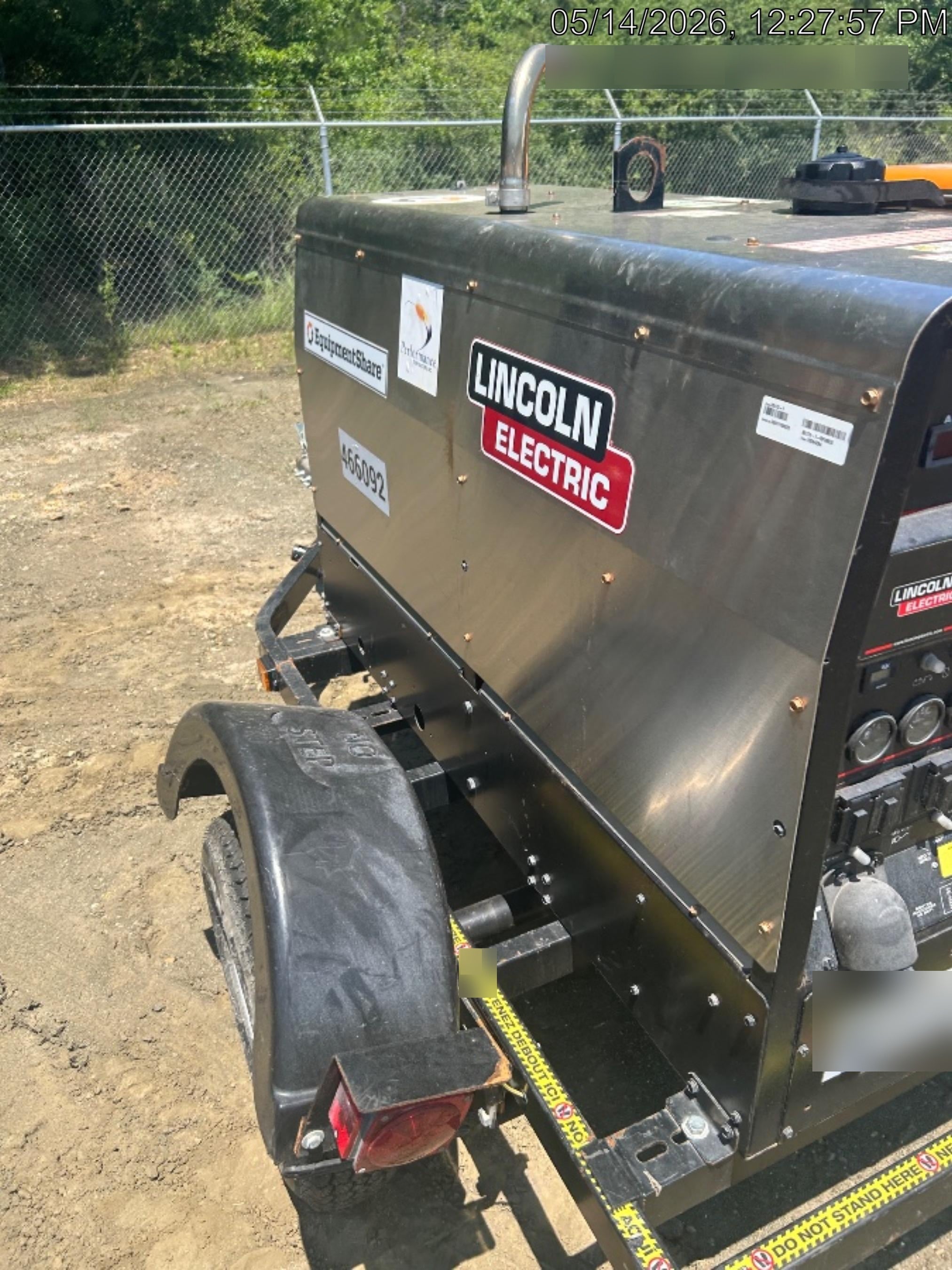 2024 Lincoln Electric LE400 Kubota V1505, Trlr, Cable Rack, Light Kit, ES Decals, T3