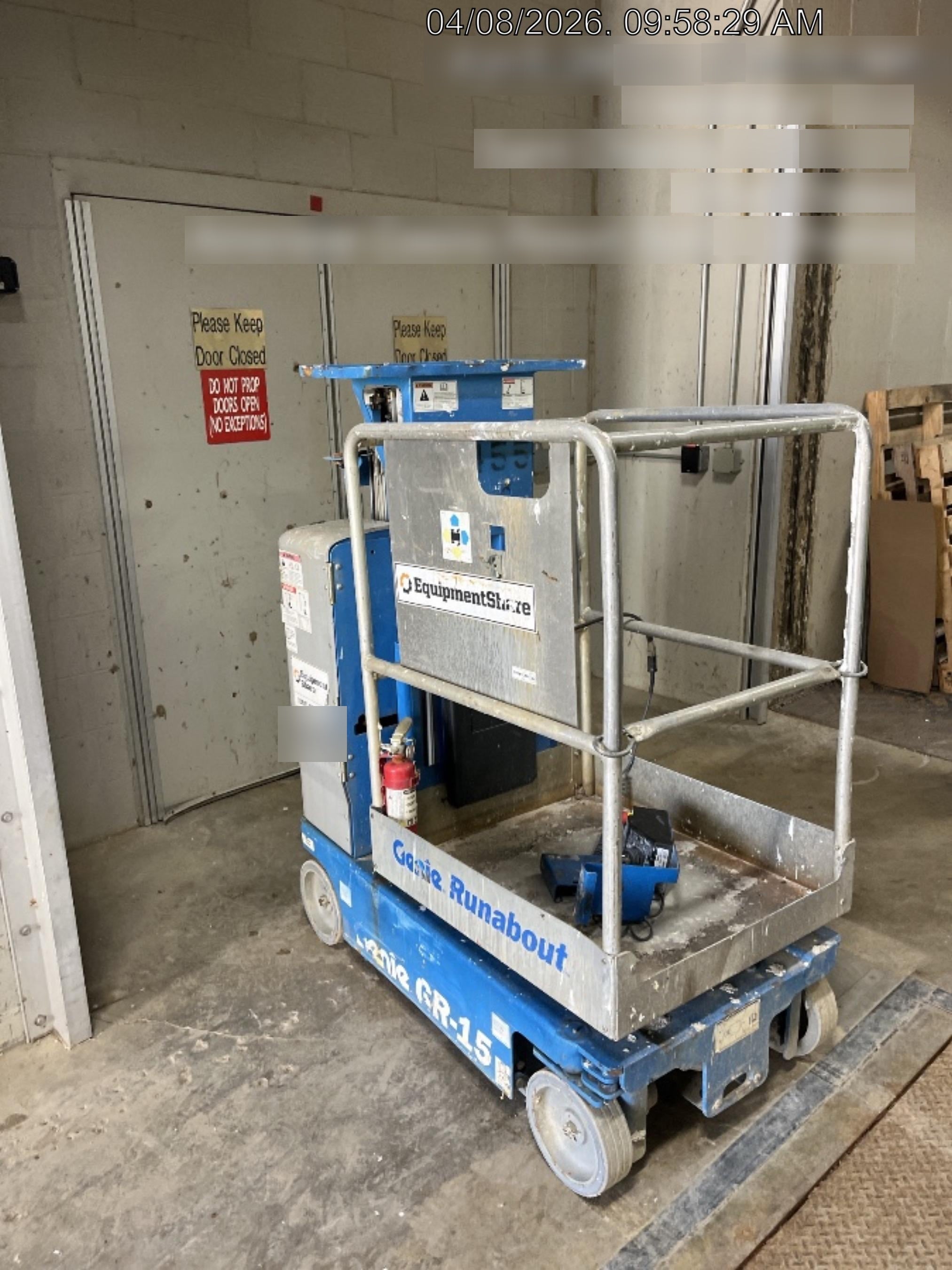 2018 GENIE GR-15
