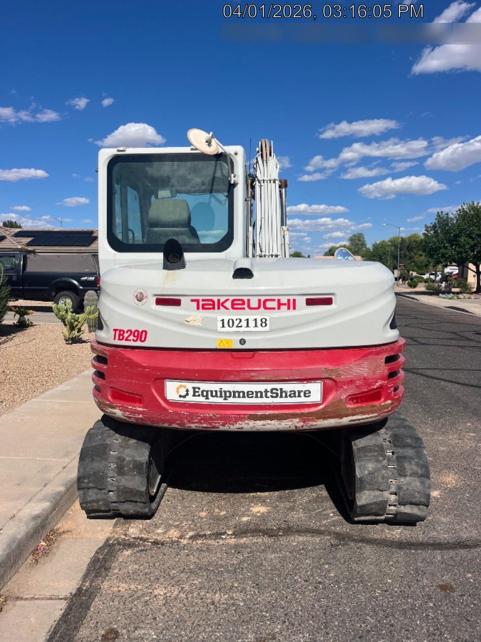 2020 TAKEUCHI TB290C