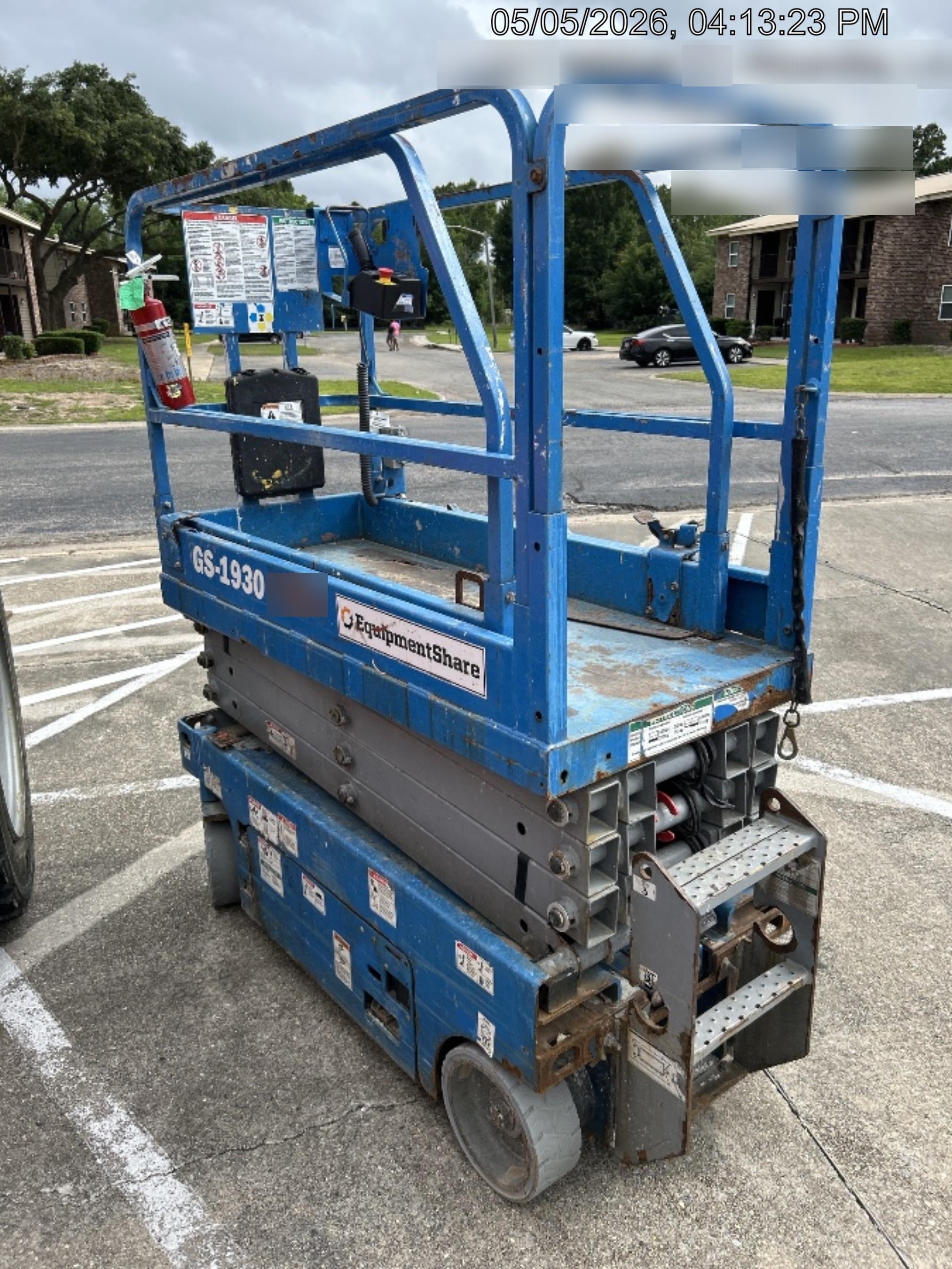 2019 Genie GS-1930 Fixed Rails with Chain Entry