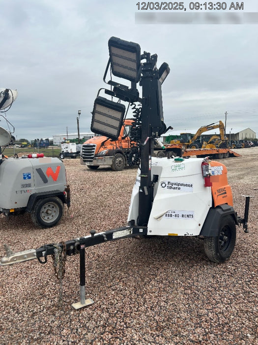 2023 Generac MLT2 Diesel, Flex Switch 120V Input, Powerzone Controller, 
(4) 320W LED Lights, 4kW Generator, 39.9 Gal Fuel Tank, 2" Ball, T3