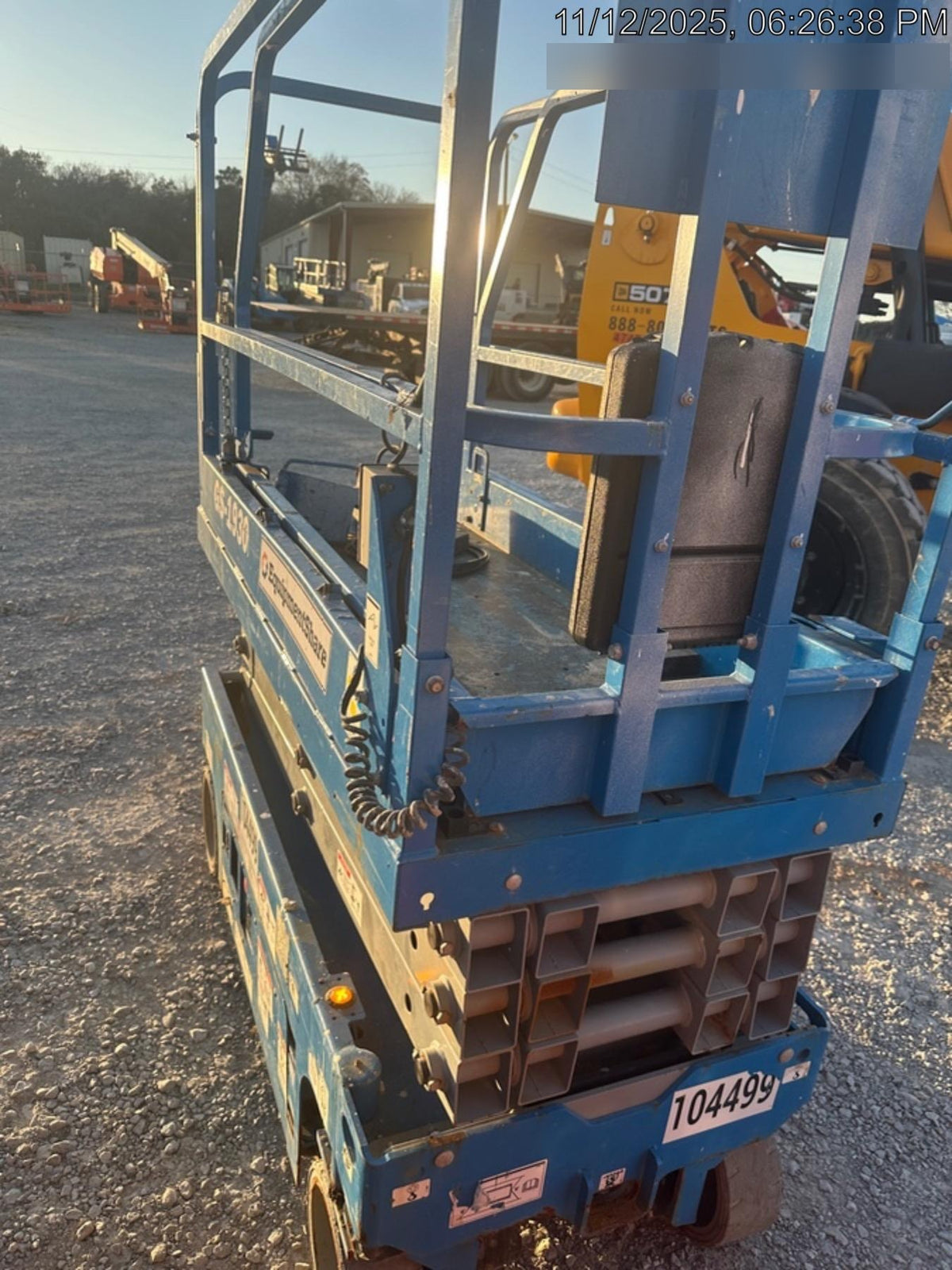 2020 Genie GS-1930 Fixed rails with chain entry gate - Pre A92.20