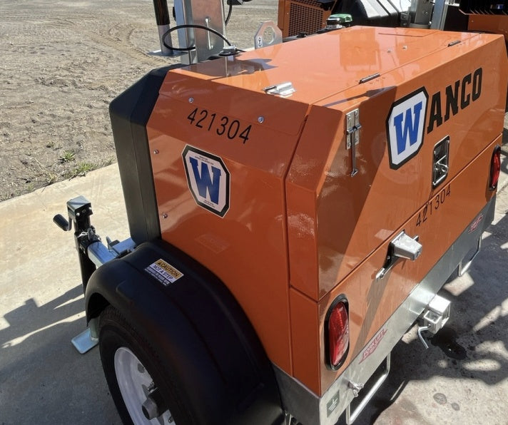 2024 Wanco WLTT-4MM4K Diesel, Deep Sea Controller, Shore Power Plug, Auto Start, (4) 350W LED Floodlights, 4kW Generator, 60 Gal Fuel Tank, 2" Ball, T3