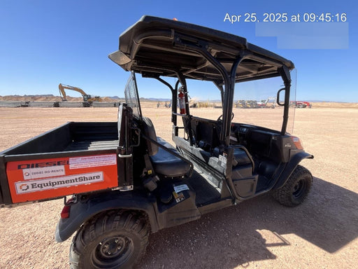 2022 Kubota RTV-X1140W-H Plastic Canopy, Windshield Acrylic Clear, LED Strobe Light, Wire Harness Kit, Back up Alarm