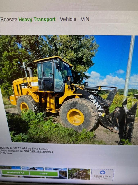 2018 Sany SW405K RETAIL-Standard - Paladin Quick Couplers, Paladin QC 4 yard Buckets