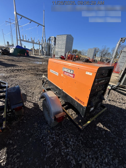 2022 Lincoln Electric LE400 Kubota V1505, Trlr, Cable Rack, Light Kit, ES Decals, T3