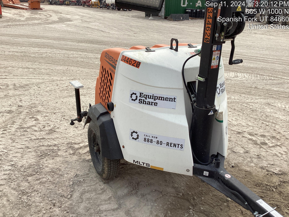 2023 Generac MLT2 Diesel, Flex Switch 120V Input, Powerzone Controller, (4) 320W LED Lights, 4kW Generator, 39.9 Gal Fuel Tank, 2" Ball, T3