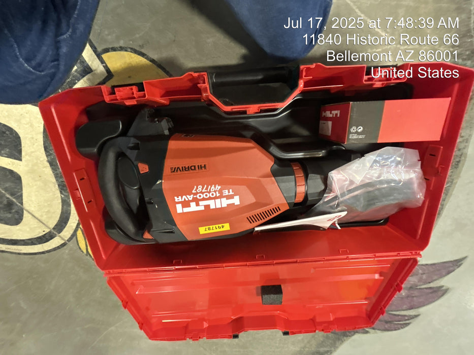 2025 HILTI TE 1000-AVR
